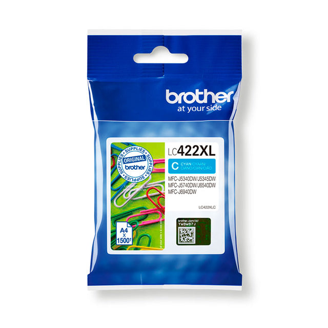 Brother LC422XLC Cian Original