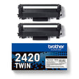 Toner Brother TN2420TWIN Pack 2Ud TN2420