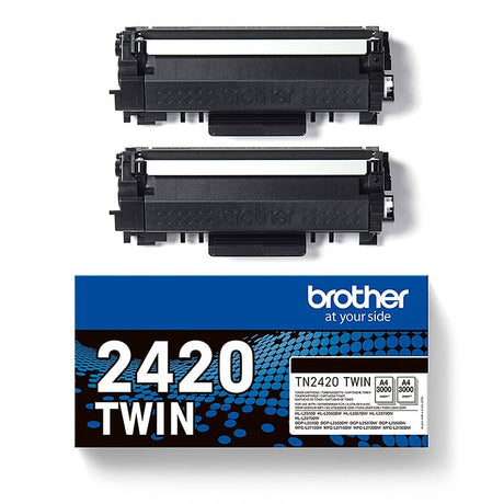 Toner Brother TN2420TWIN Pack 2Ud TN2420