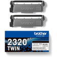 Toner Brother TN2320TWIN pack 2 Ud. TN2320 Original