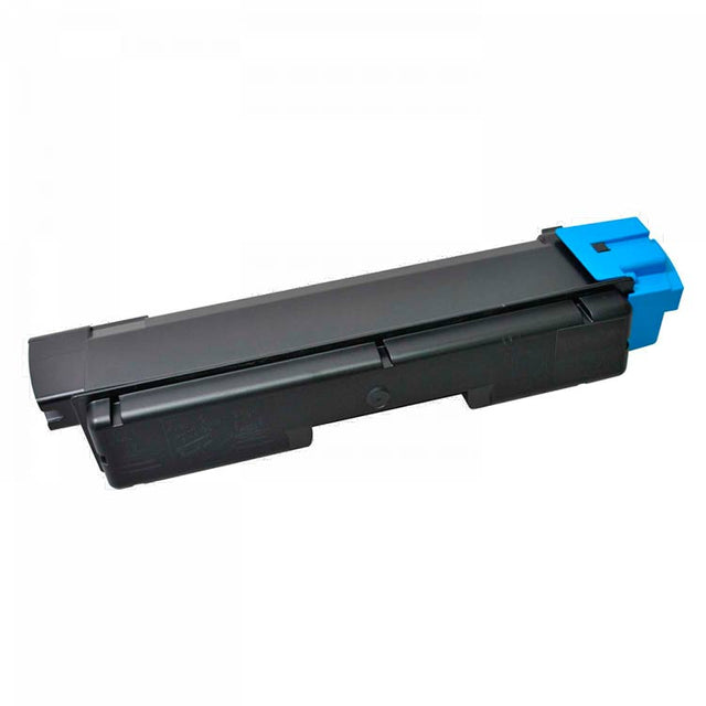 Toner compatible con Kyocera TK590C Cian