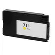 Tinta compatible con HP 711 amarillo CZ132A T120 T125 T130 T520