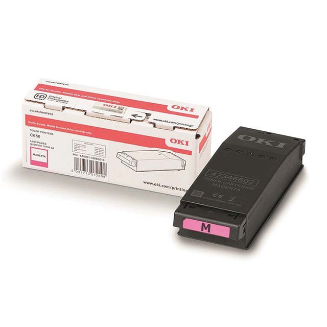 Oki C650dn C651dn Toner Magenta original