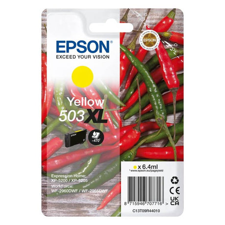 Tinta Epson 503XL Amarillo pimientos