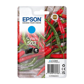 Tinta Epson 503 Cian pimientos
