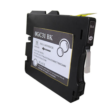 Tinta compatible con Ricoh GC31BK negro