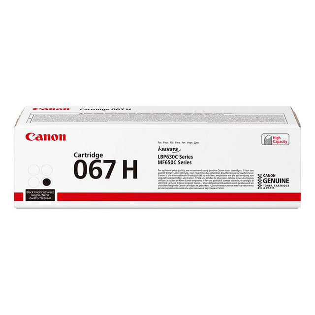 Toner Canon 067H negro