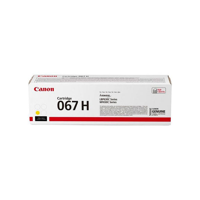 Toner Canon 067H amarillo