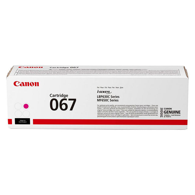 Toner Canon 067 magenta