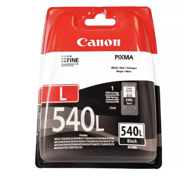 Tinta Canon PG540L negro