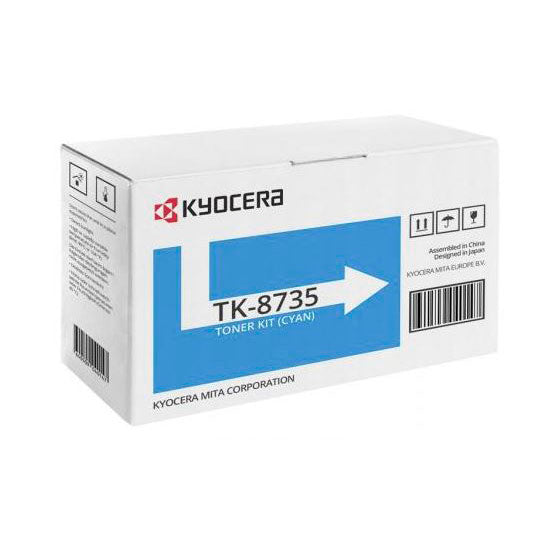Toner Kyocera TK8735C cian
