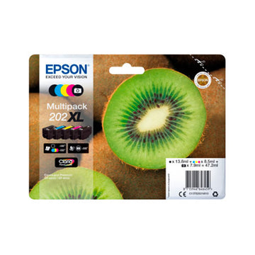 Tinta Epson Kiwi 202XL multipack 5 colores