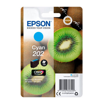 Tinta Epson Kiwi 202 cian