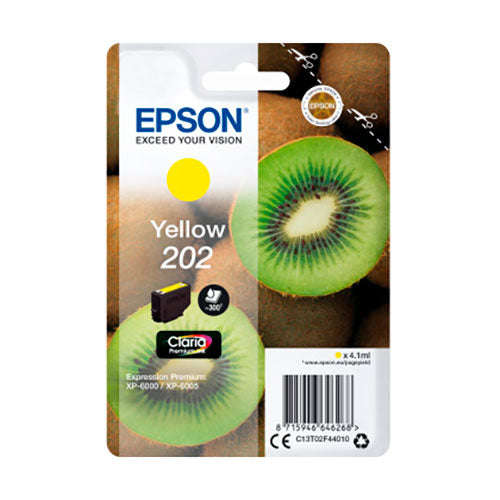 Tinta Epson Kiwi 202 amarillo
