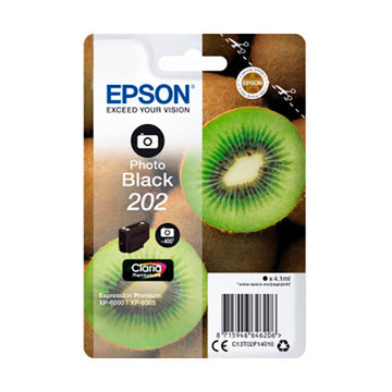 Tinta Epson Kiwi 202 negro foto