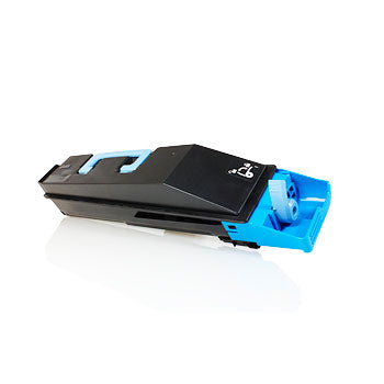 Toner compatible con Kyocera TK-865C cian