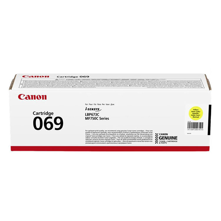 Toner Canon 069 amarillo