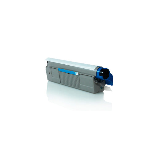 Toner compatible con OKI 46507507 C612 cian