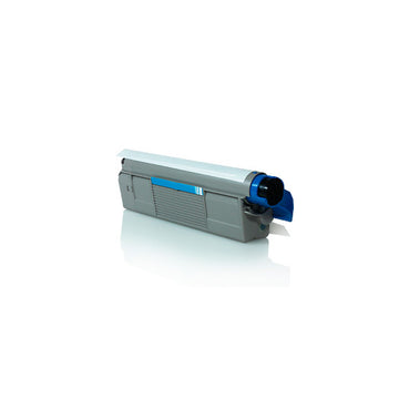 Toner compatible con OKI 46507507 C612 cian