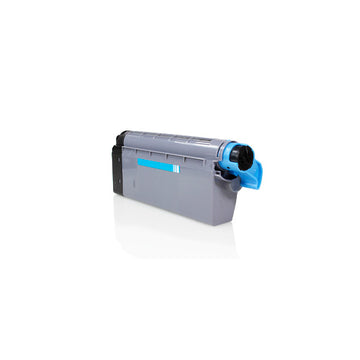 Toner compatible con OKI 44318607 C710/C711 cian