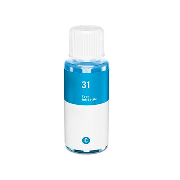Tinta compatible con HP 31XL 1VV246E Cian