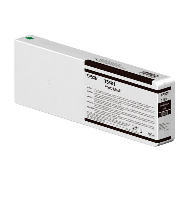Tinta Epson T55K1 negro photo HDX/HD 700ml