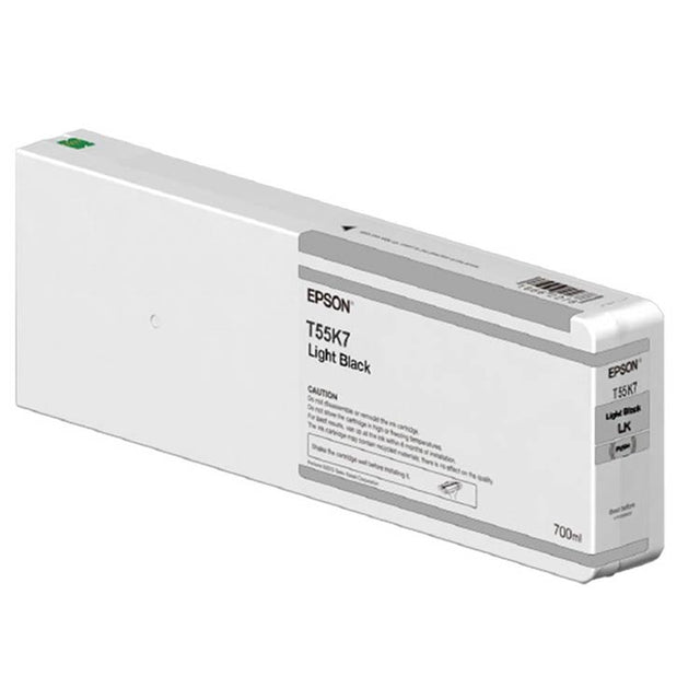 Tinta Epson T55K7 gris HDX/HD 700ml
