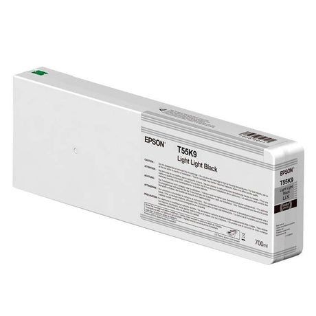 Tinta Epson T55K9 gris claro HDX/HD 700ml