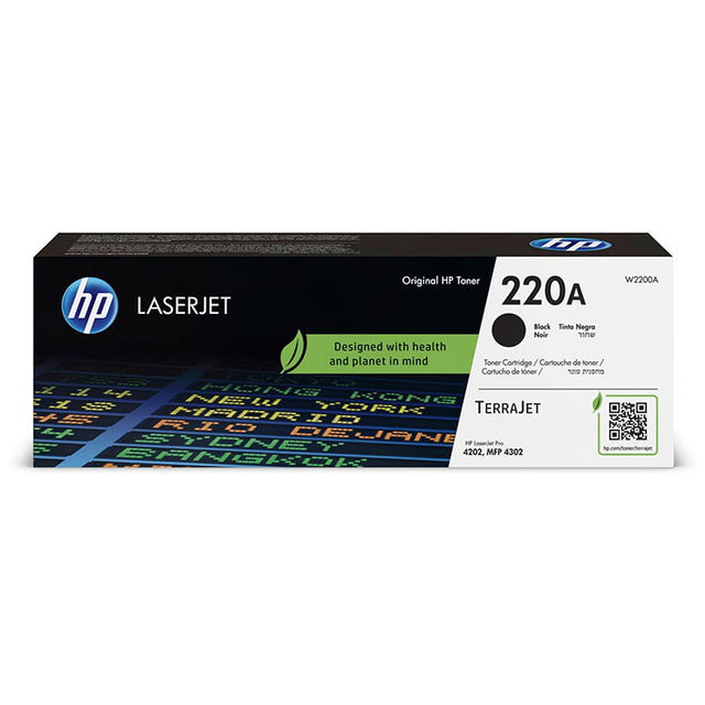 Tóner HP 220A W2200A negro Original