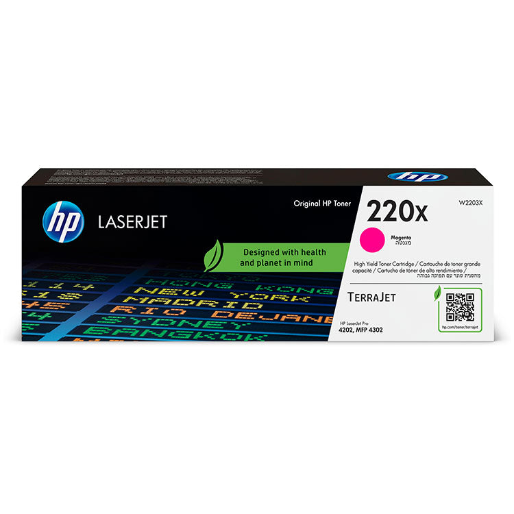 Tóner HP 220X W2203X Magenta Original