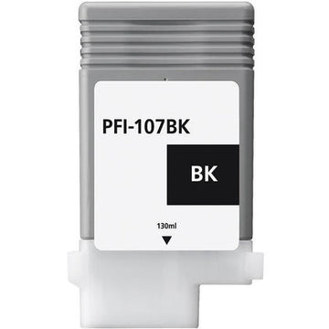 Tinta compatible con Canon PFI-107BK Negro
