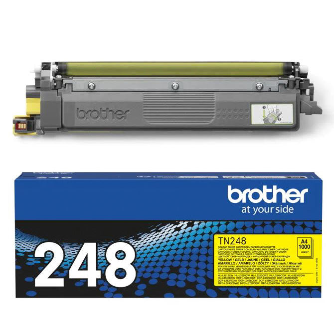 Brother TN248Y Tóner Amarillo