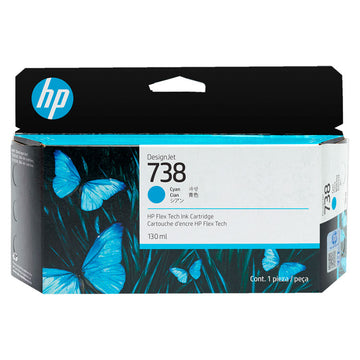 Tinta HP 738 130ml Cian T850 T950