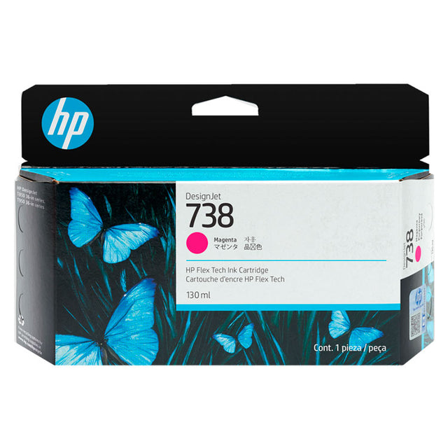 Tinta HP 738 130ml Magenta T850 T950