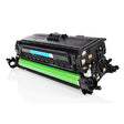 Toner compatible con HP CE341A CE271A y CE741A Cian