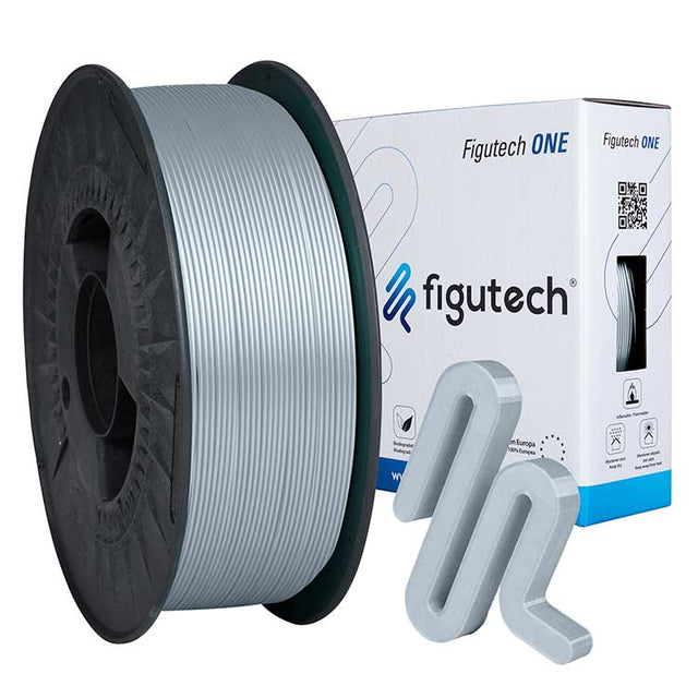Figutech ONE Filamento PLA Gris Claro 1.75mm 1Kg
