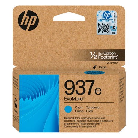 Tinta HP 937e Cian original 4S6W6NE