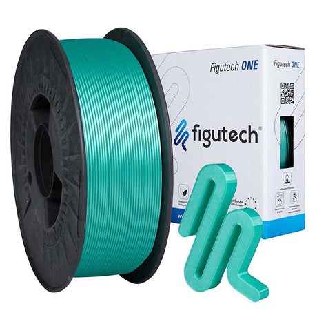 Figutech ONE Filamento PLA Crystal Jade 1.75mm 1Kg