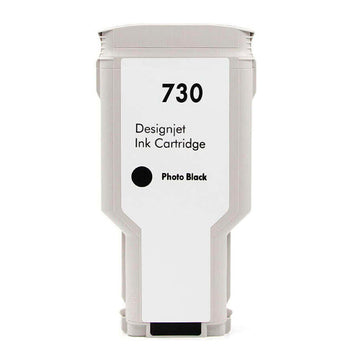 Tinta compatible HP 730 P2V73A Negro Foto