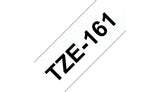 C. Laminada 36mmx8m Transparente/Negro Brother TZE-161 imagen 1