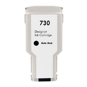 Tinta compatible HP 730 P2V71A Negro Mate