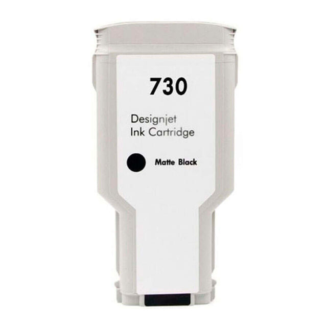 Tinta compatible HP 730 P2V71A Negro Mate
