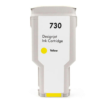 Tinta compatible HP 730 P2V70A Amarillo