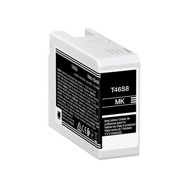 Tinta compatible con EPSON T46S1 C13T46S800 Negro Mate