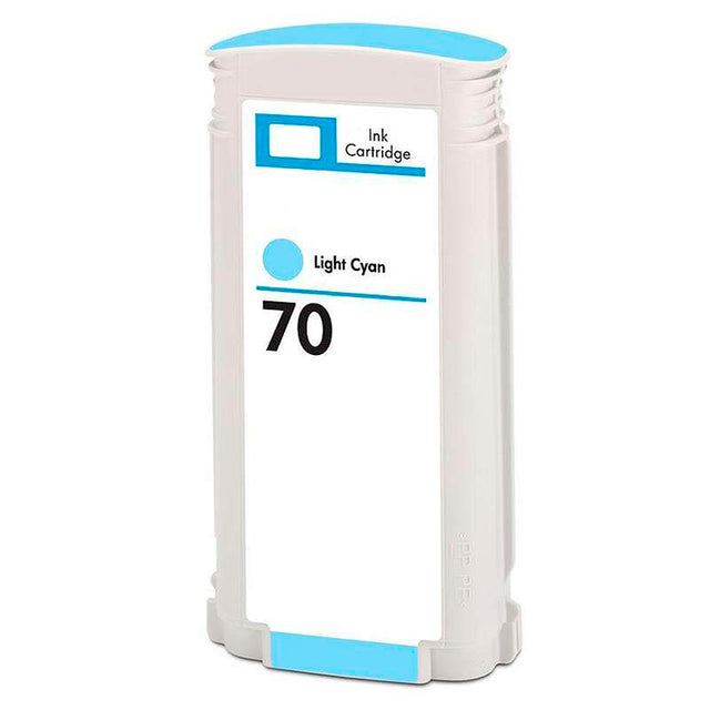 Tinta compatible con HP 70 CC9390A Cian Claro