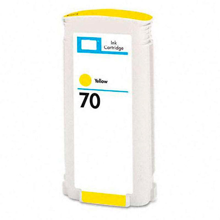 Tinta compatible con HP 70 CC9454A Amarillo