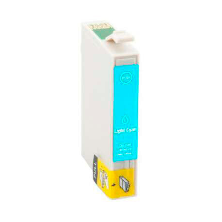 Tinta compatible con EPSON T0485 Cian Claro