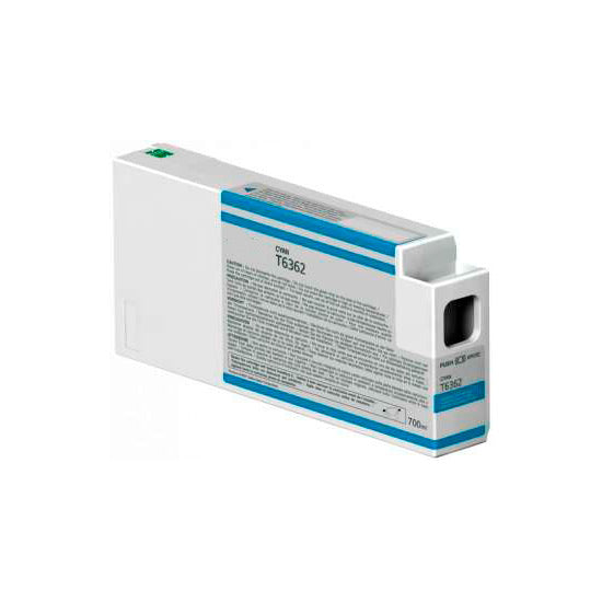 Tinta compatible con EPSON T6362C Cian