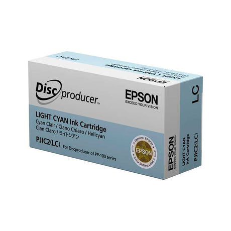 Tinta EPSON PJIC7LC Discproducer Cian claro