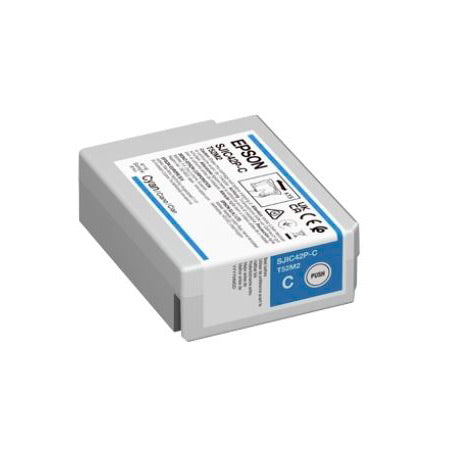 Tinta Epson SJIC42PC Cian Original